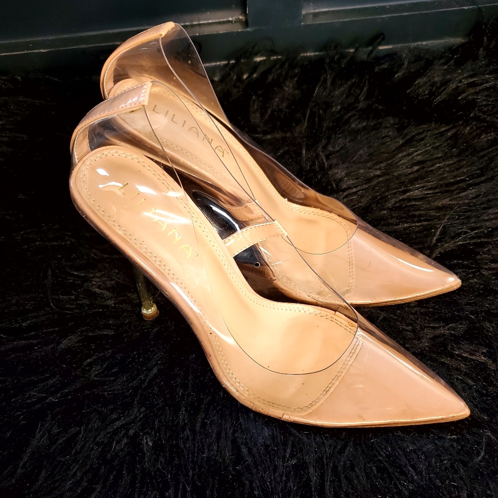 Liliana clear heels